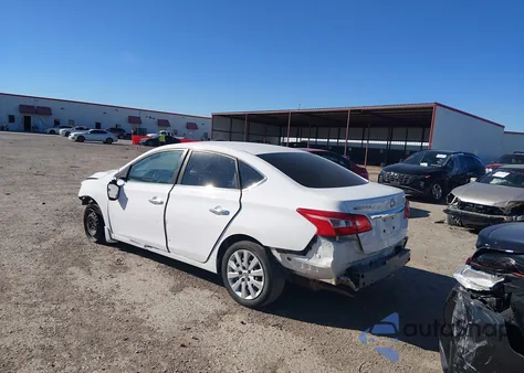 2017 Nissan Sentra S z USA, uszkodzony, nr VIN 3N1AB7AP3HY259492